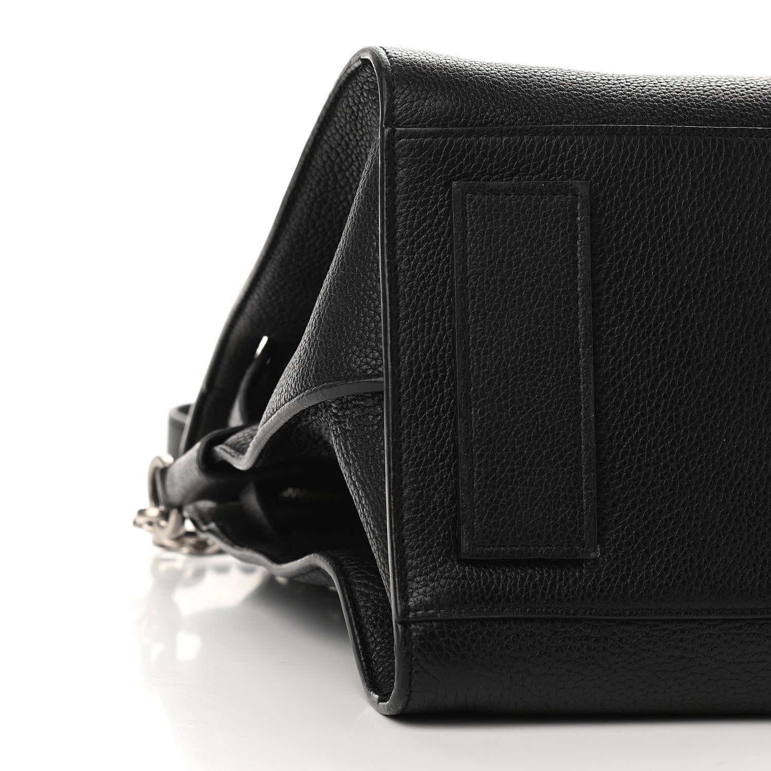 Saint Laurent Grained Calfskin Small Supple Sac De Jour Black 8 of 15