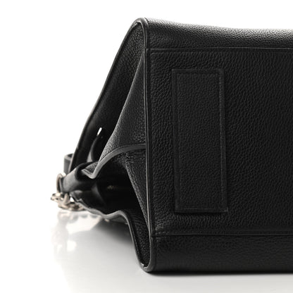 Saint Laurent Grained Calfskin Small Supple Sac De Jour Black 8 of 15