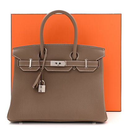Hermes Togo Birkin 30 Etoupe 12 of 12