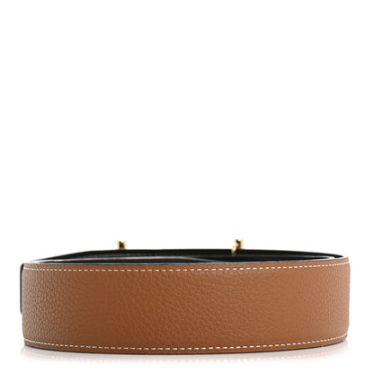 Hermes Togo Box 32mm Reversible Jumbo Belt 85 34 Gold Black 2 of 8