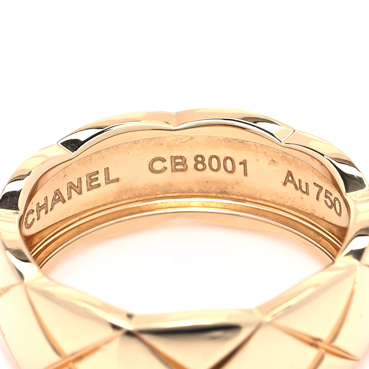18K Yellow Gold Small Coco Crush Ring 50 5.5