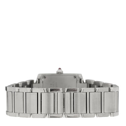 Cartier Stainless Steel 20mm Tank Francaise Quartz Watch 3 of 4