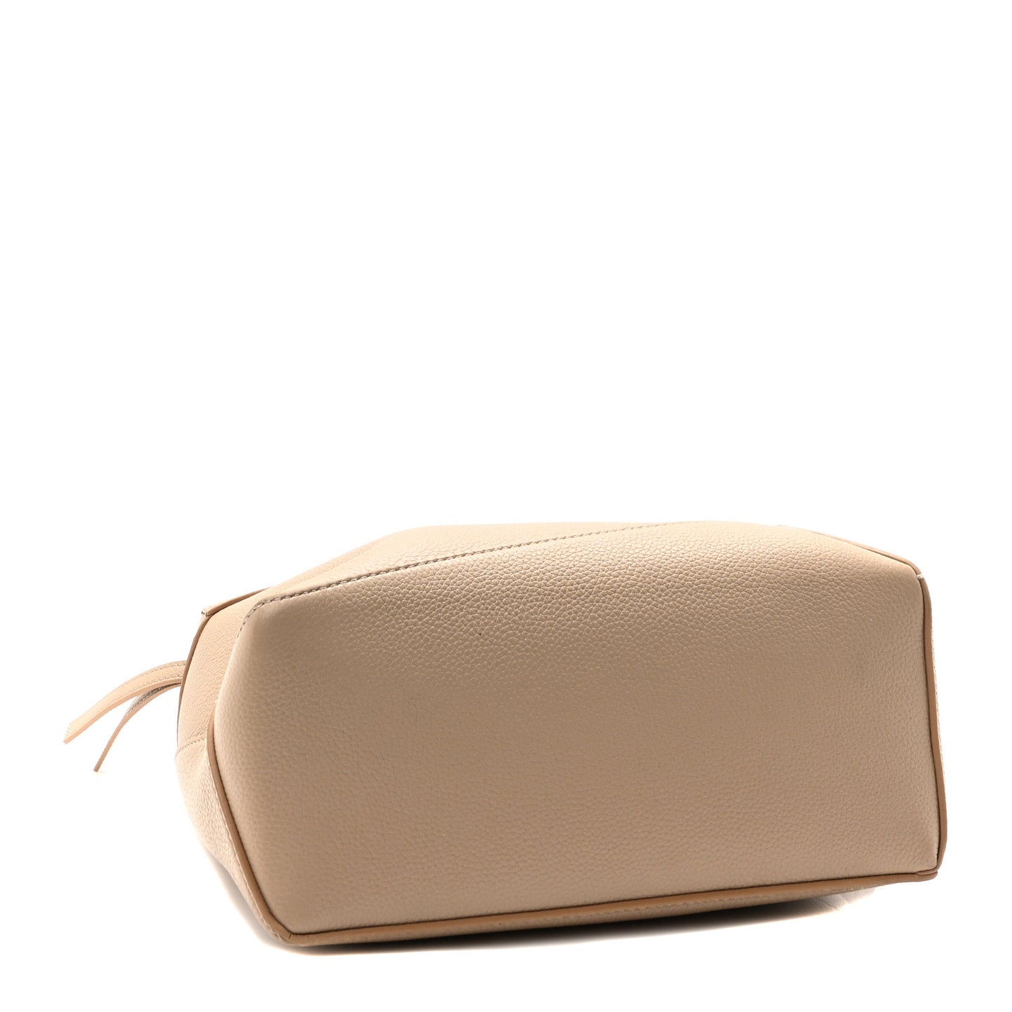 Grained Calfskin Small Puzzle Edge Bag Sand