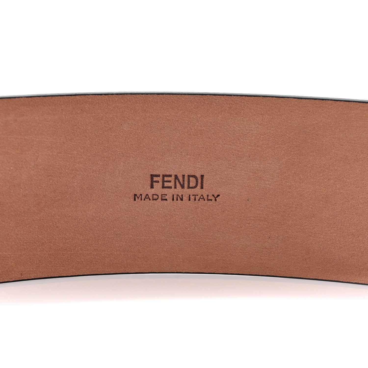Fendi Vitello Box F Corner Belt 90 36 Black 3 of 6