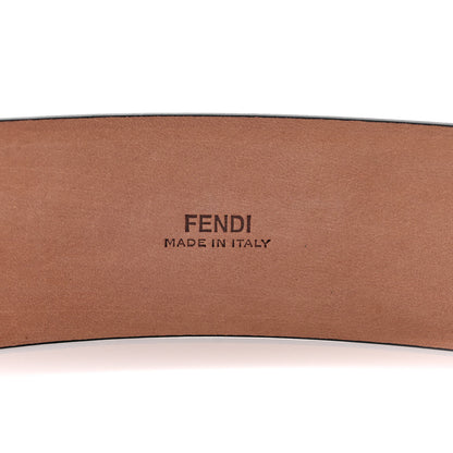 Fendi Vitello Box F Corner Belt 90 36 Black 3 of 6