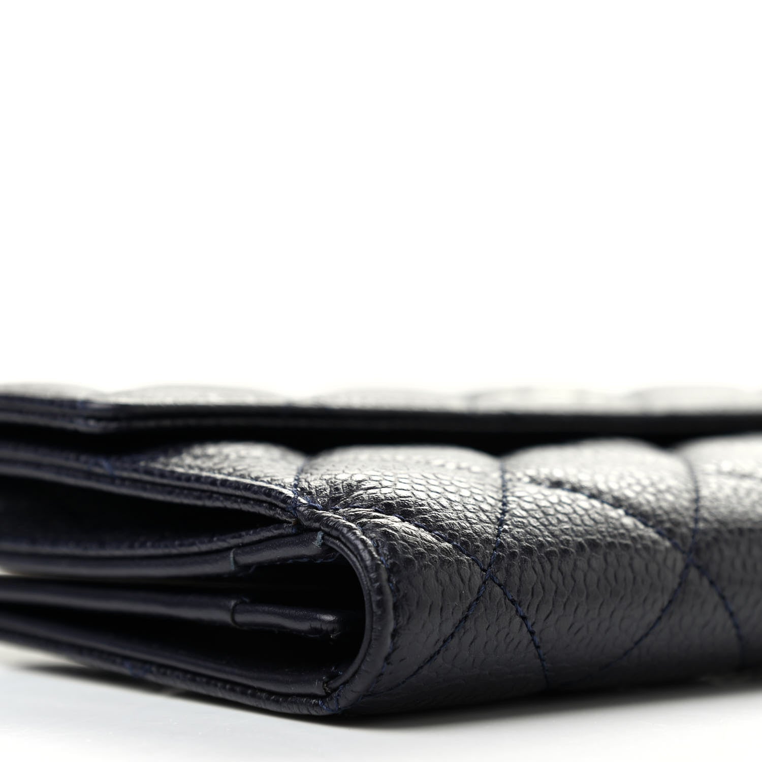 Chanel Caviar Quilted Large Flap Wallet Black 9 of 10