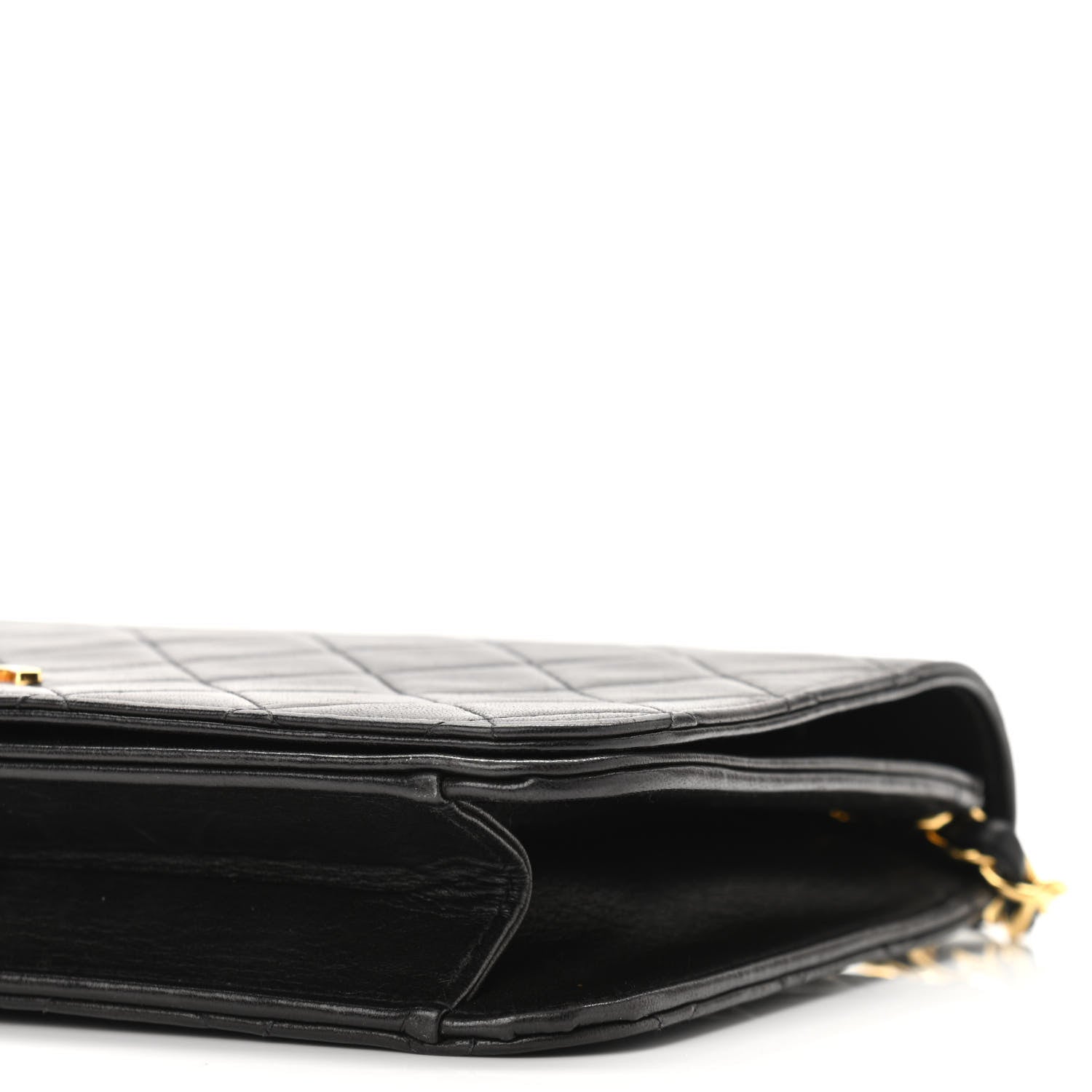 Chanel Lambskin Quilted Small Single Flap Black 10 of 12