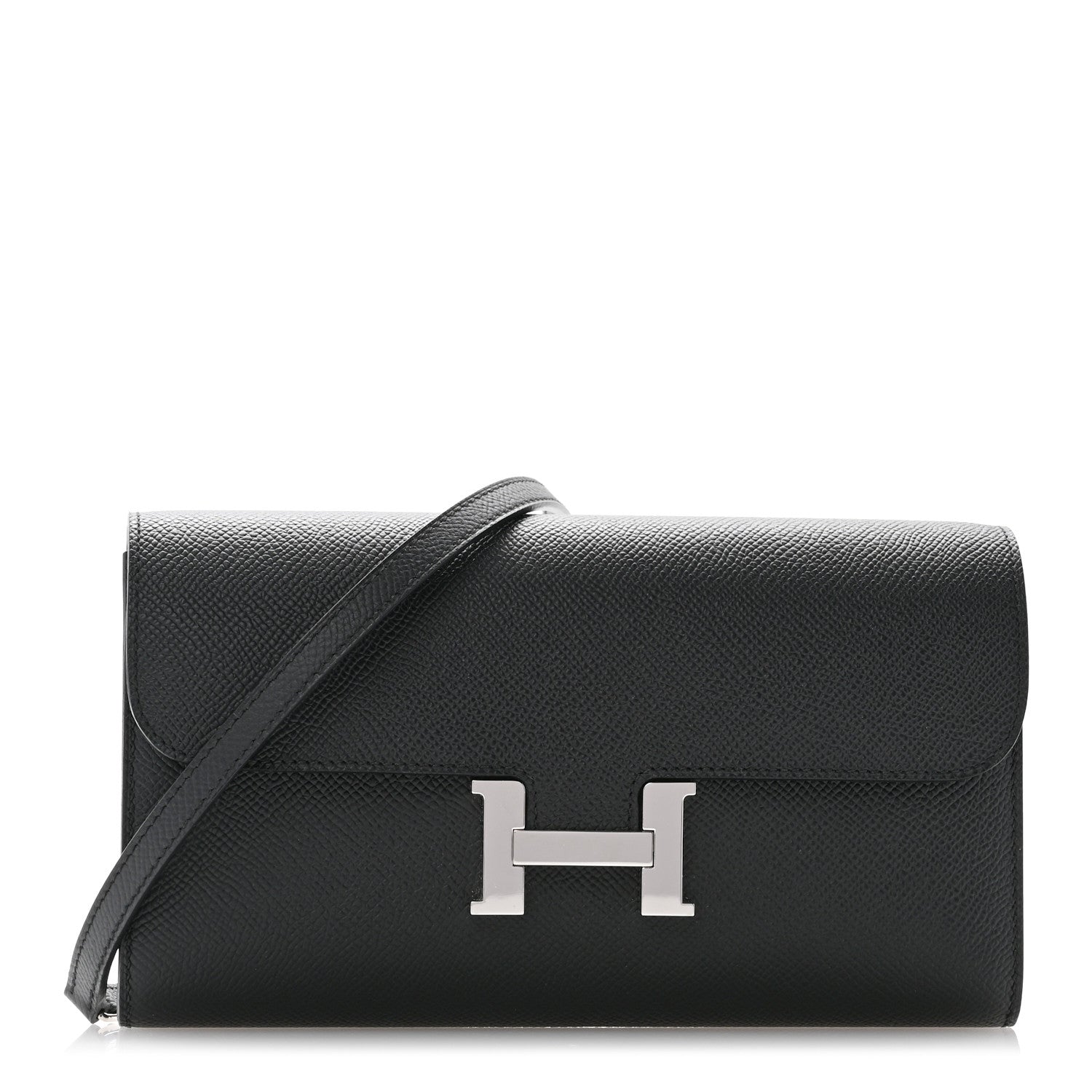 Hermes Epsom Constance Wallet To Go Black 1 of 9