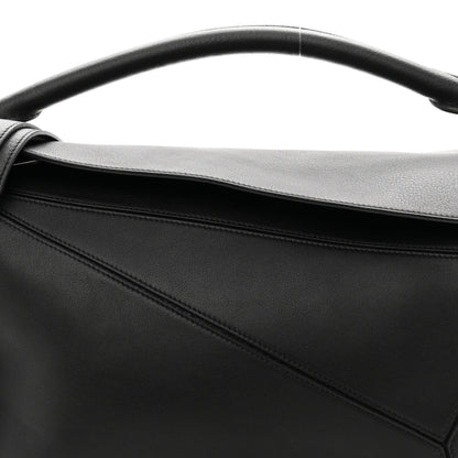 Loewe Calfskin Large Puzzle Bag Black 8 of 10