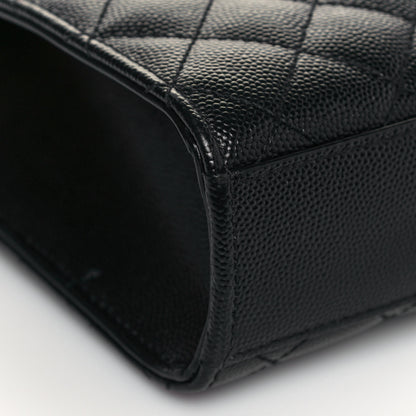 Saint Laurent Grain De Poudre Textured Mixed Matelasse Triquilt Medium Monogram Satchel Black 8 of 13