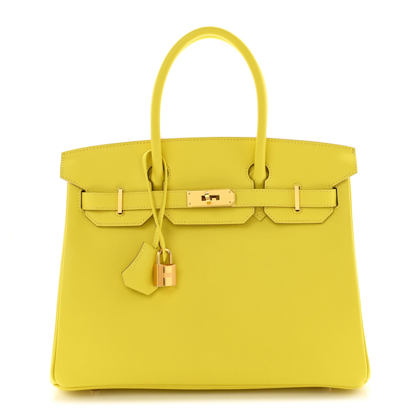 Epsom Birkin 30 Lime