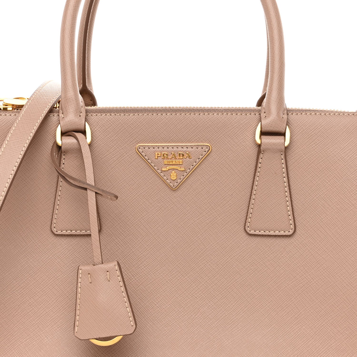 Prada Saffiano Lux Small Galleria Double Zip Tote Cipria 7 of 9