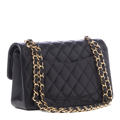 Chanel Lambskin Quilted Small Double Flap Black 3 of 11