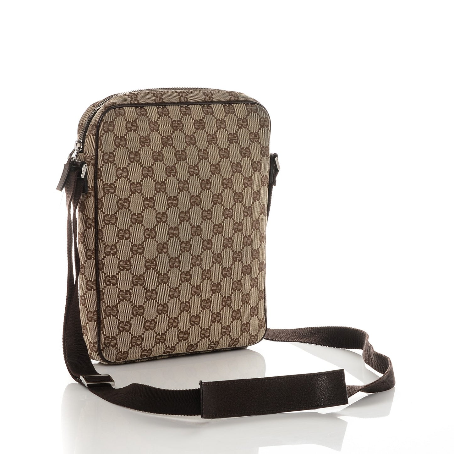 Monogram Messenger Bag Dark Brown