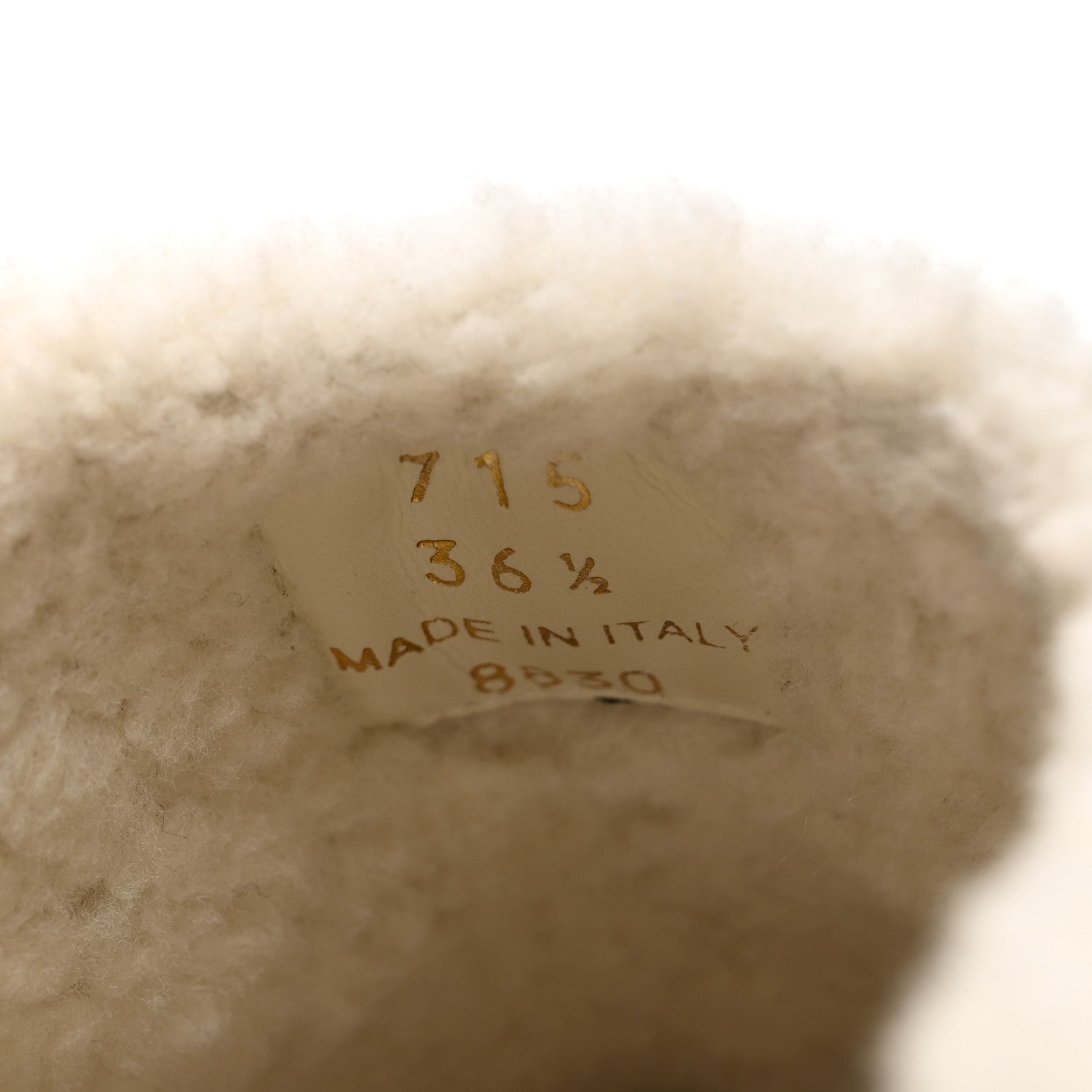 Prada Shearling Suede Scamosciato Evolve Mules 36.5 Ecru 9 of 9