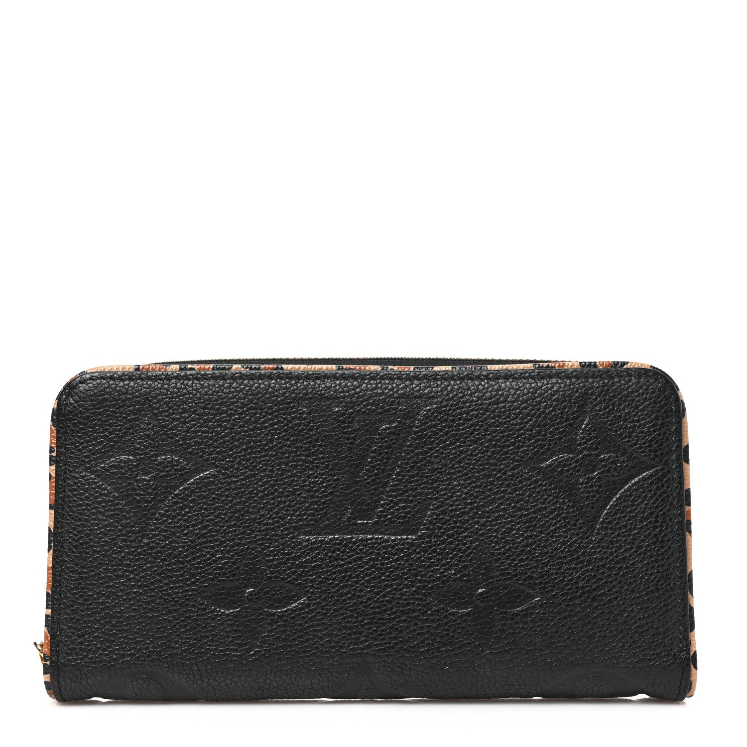 Louis Vuitton Empreinte Monogram Giant Wild At Heart Zippy Wallet Black 1 of 6
