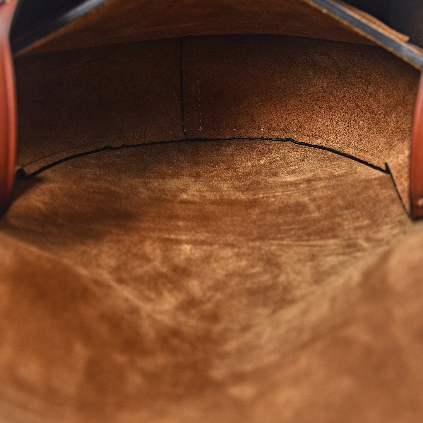 Calfskin Small Gate Crossbody Bag Rust