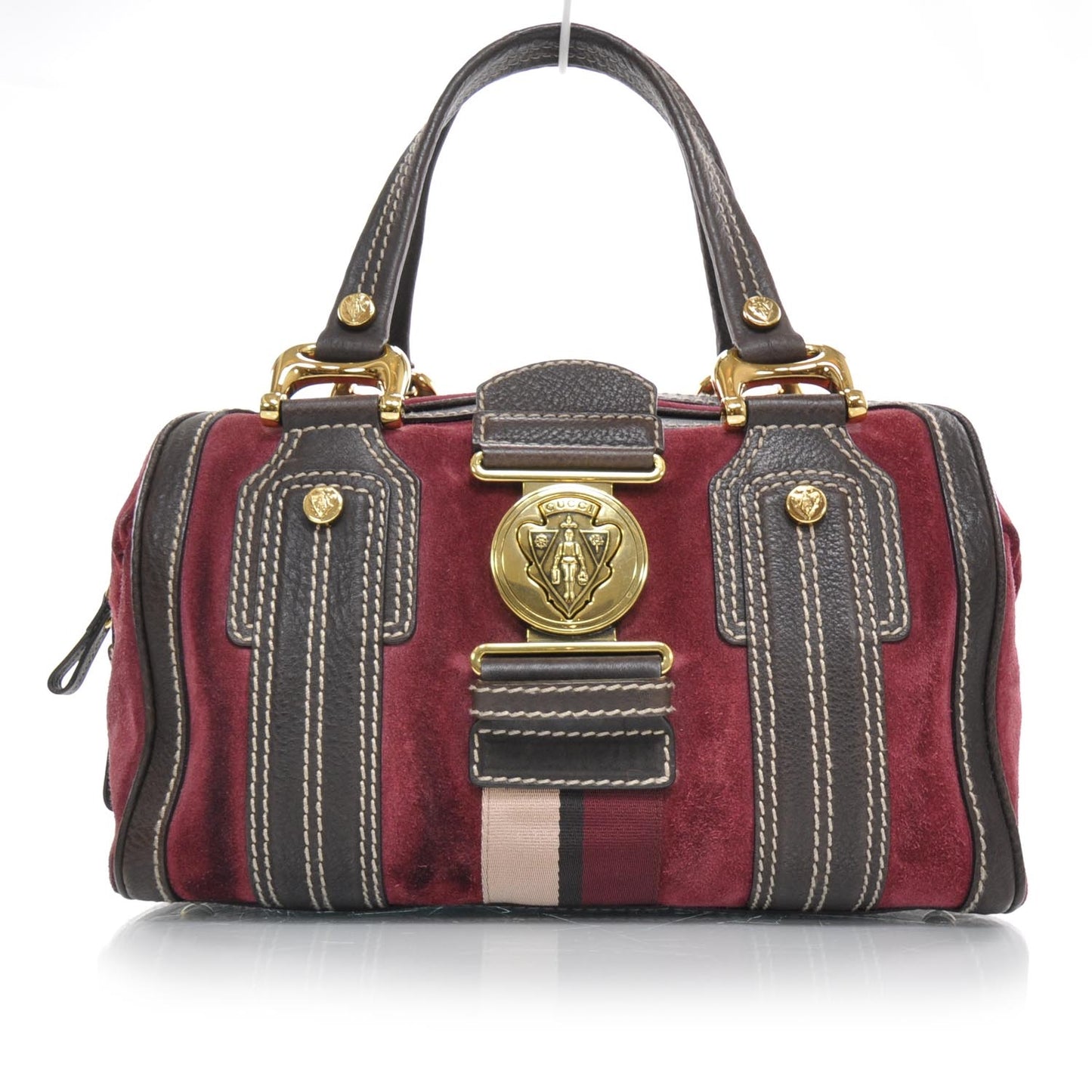 Suede Aviatrix Medium Boston