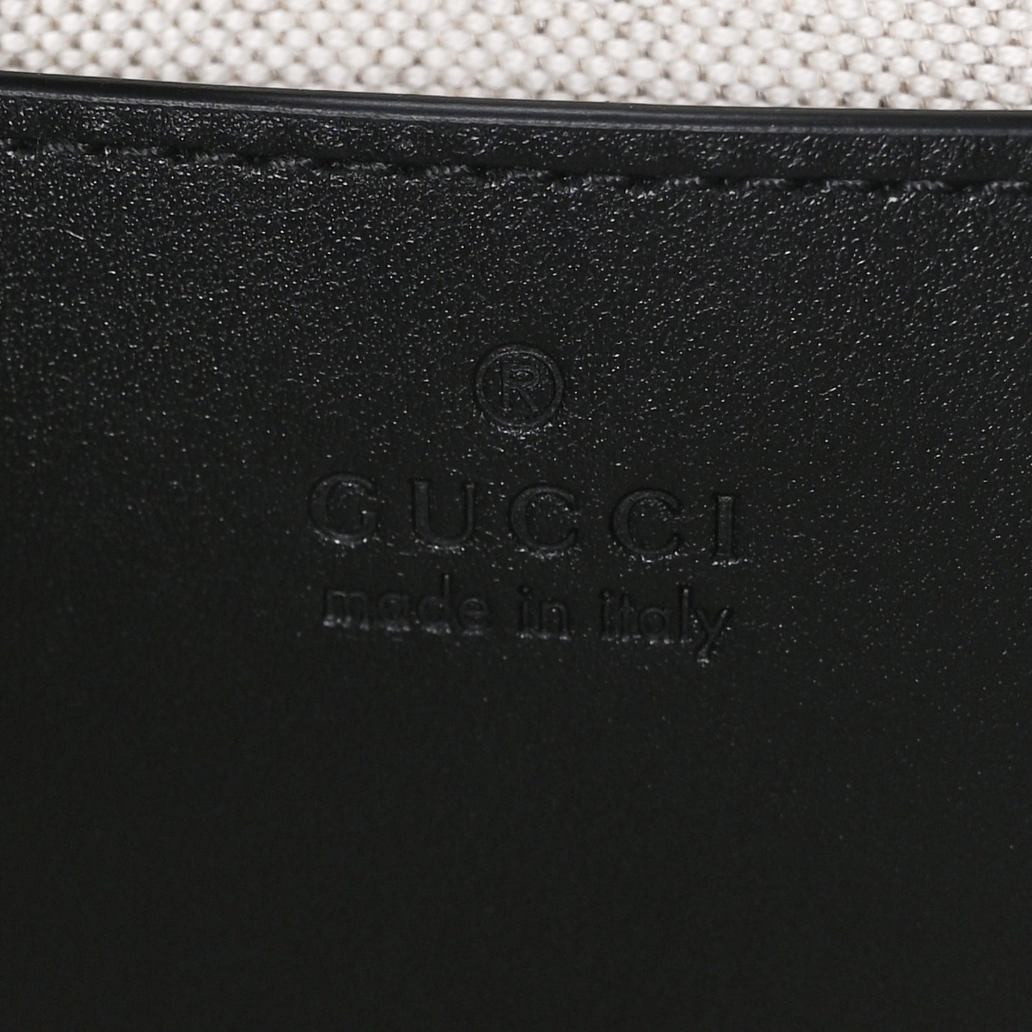 Calfskin GG Tennis Embossed Mini Duffle Bag Black