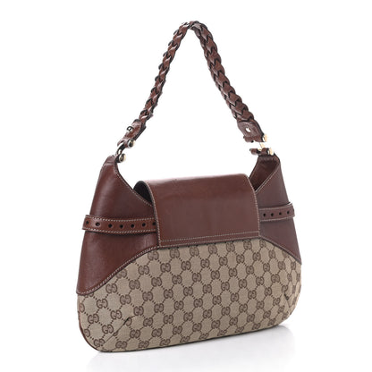 Gucci Monogram Pelham Shoulder Bag Brown 2 of 7
