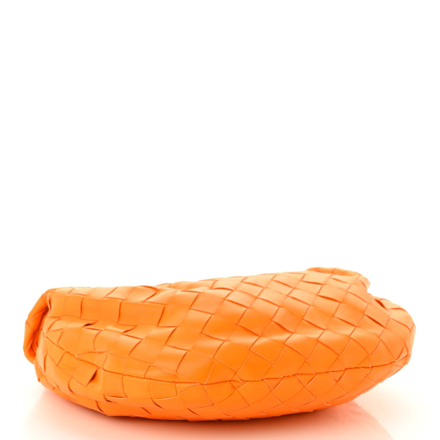 Nappa Intrecciato Mini Jodie Tangerine