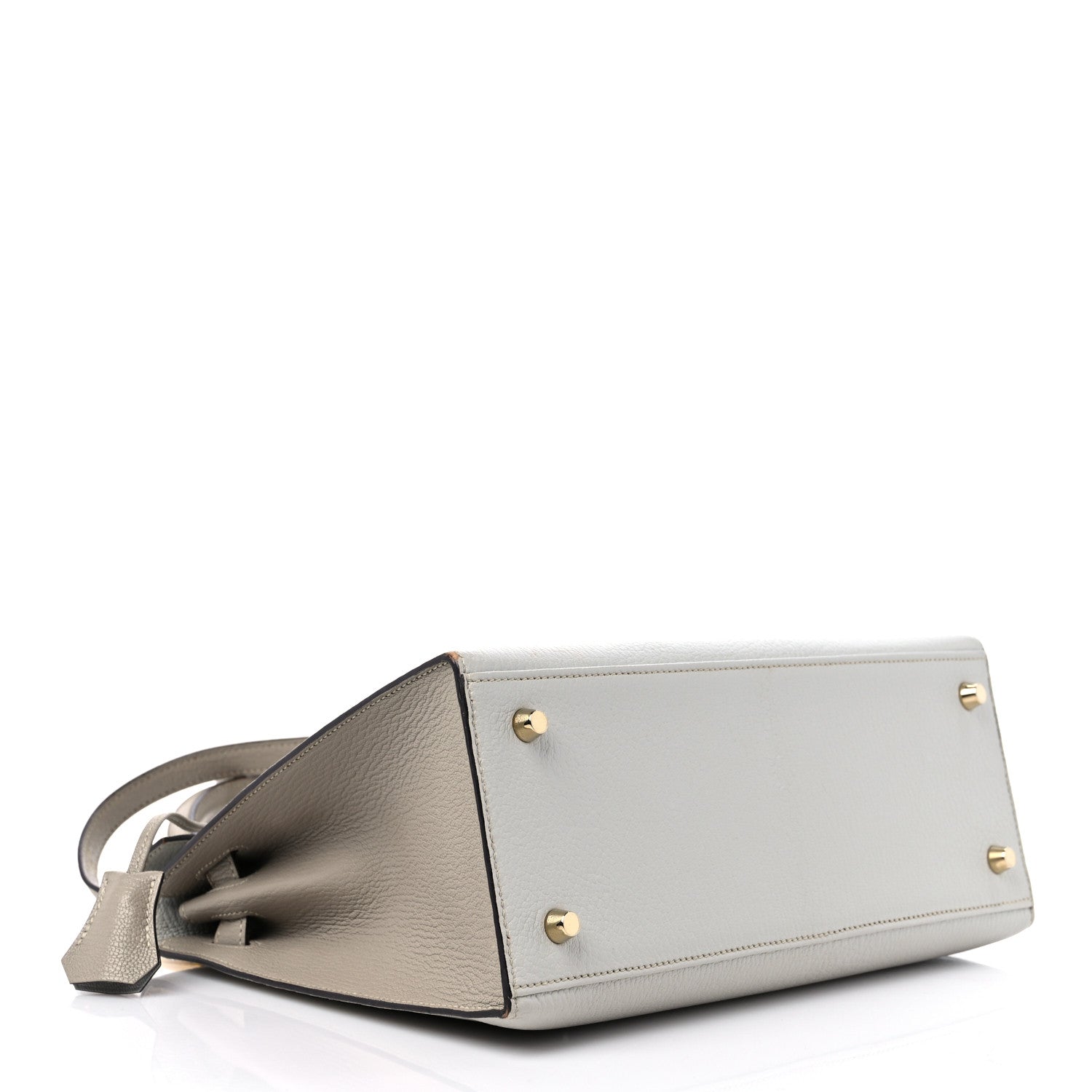 Hermes Chevre Mysore Kelly Sellier 28 Gris Tourterelle Beton 4 of 18