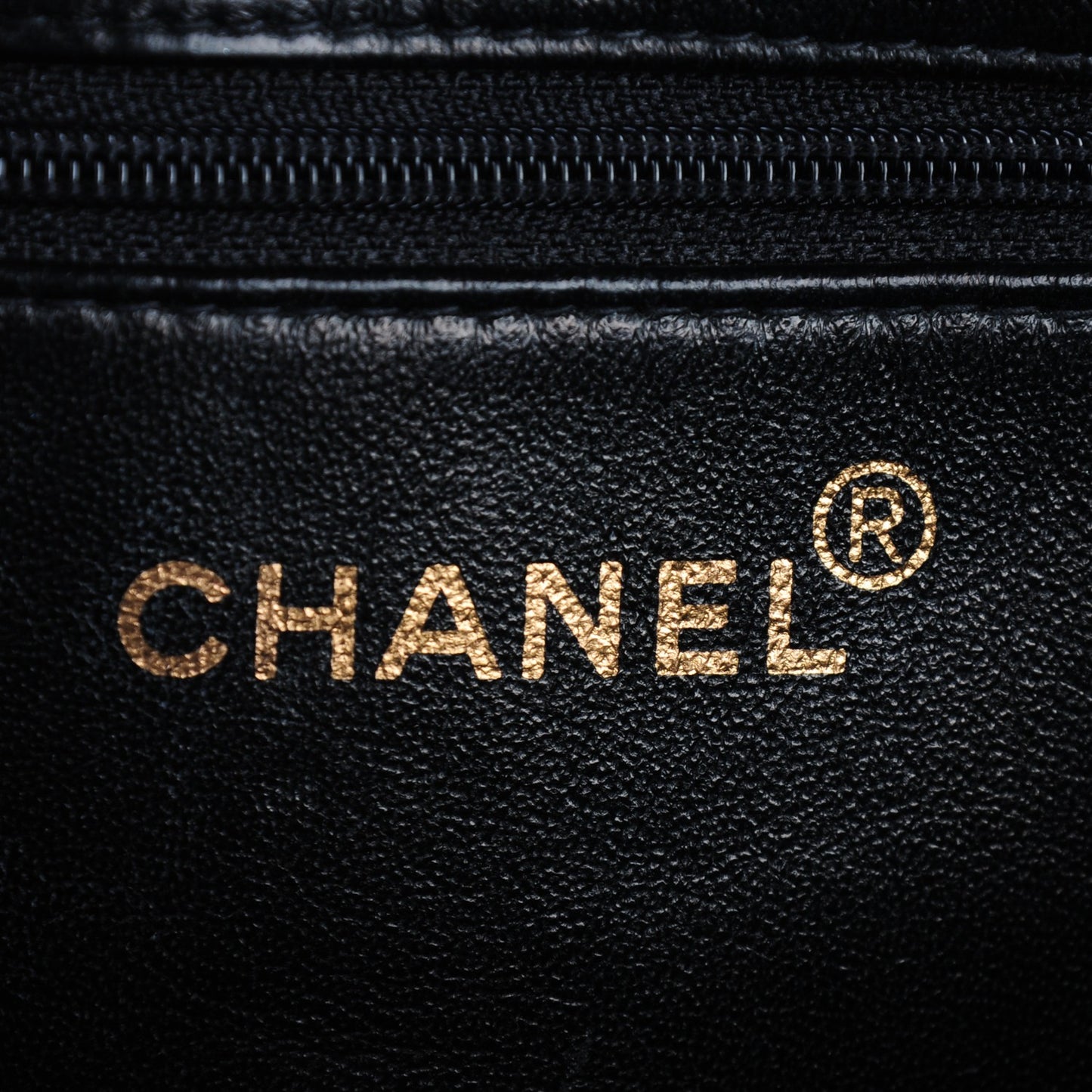 Caviar Quilted Medallion Tote Black