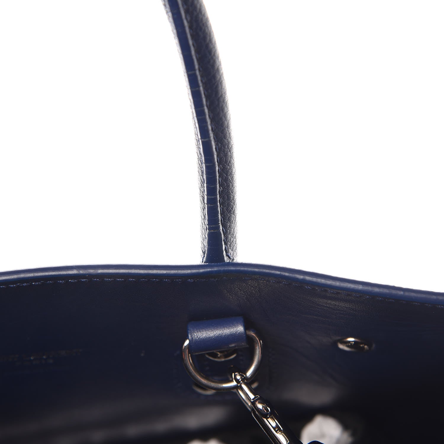 Saint Laurent Grained Calfskin Baby Sac De Jour Marine 14 of 17