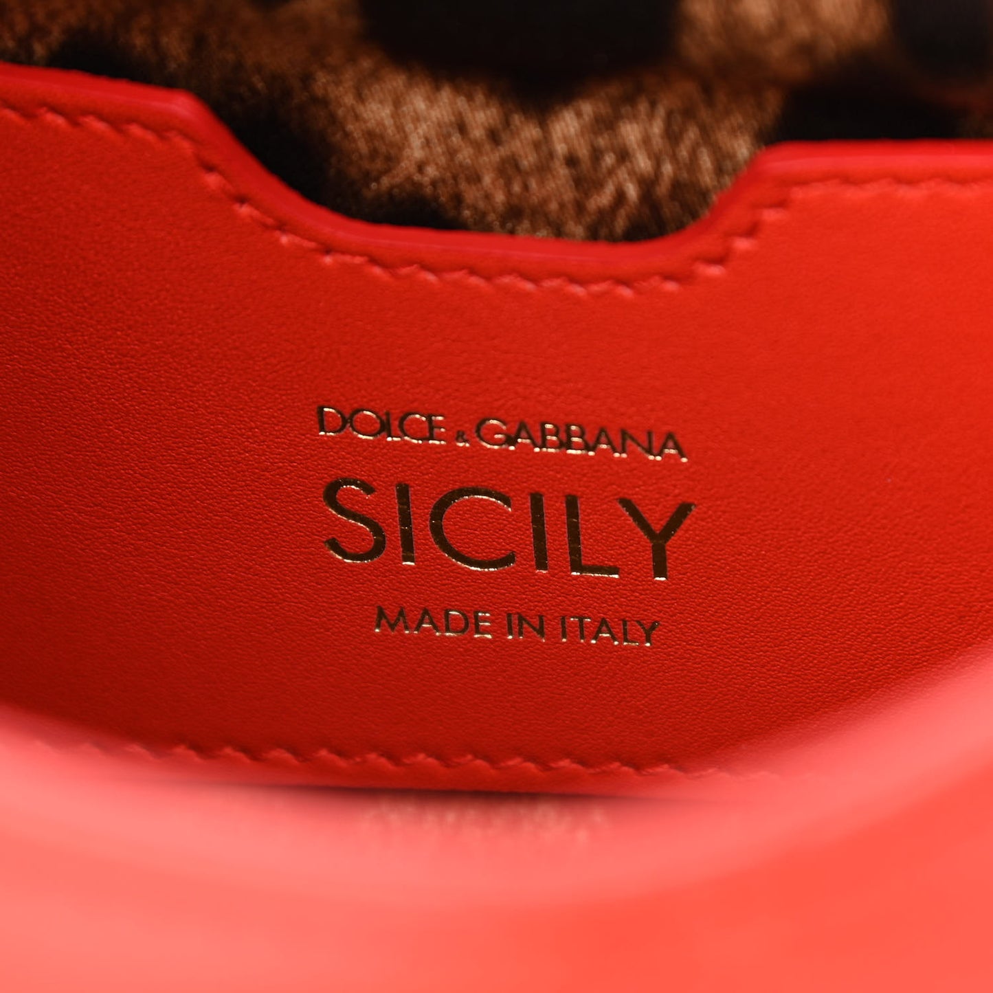 Calfskin Quilted Small Miss Sicily Satchel Red