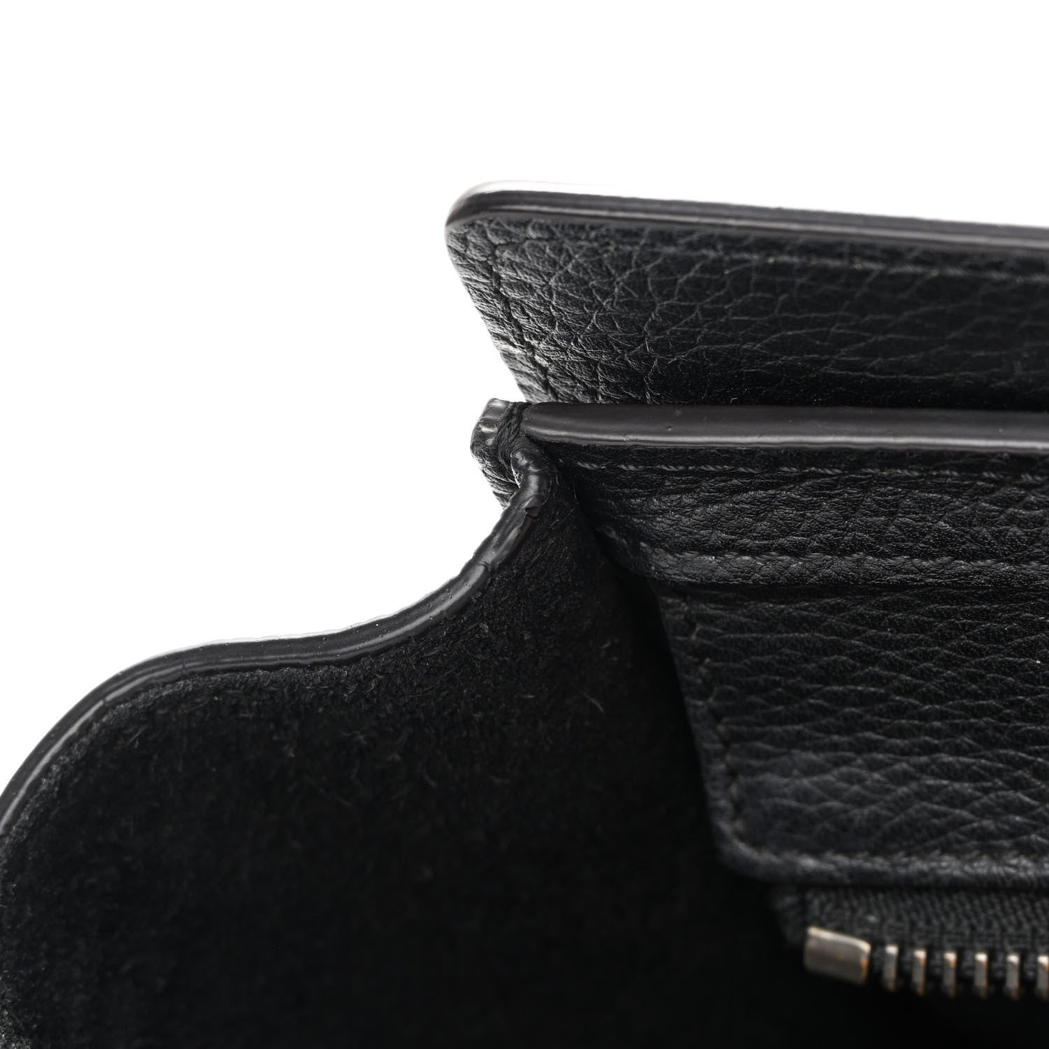 Celine Drummed Calfskin Nano Luggage Black 15 of 18