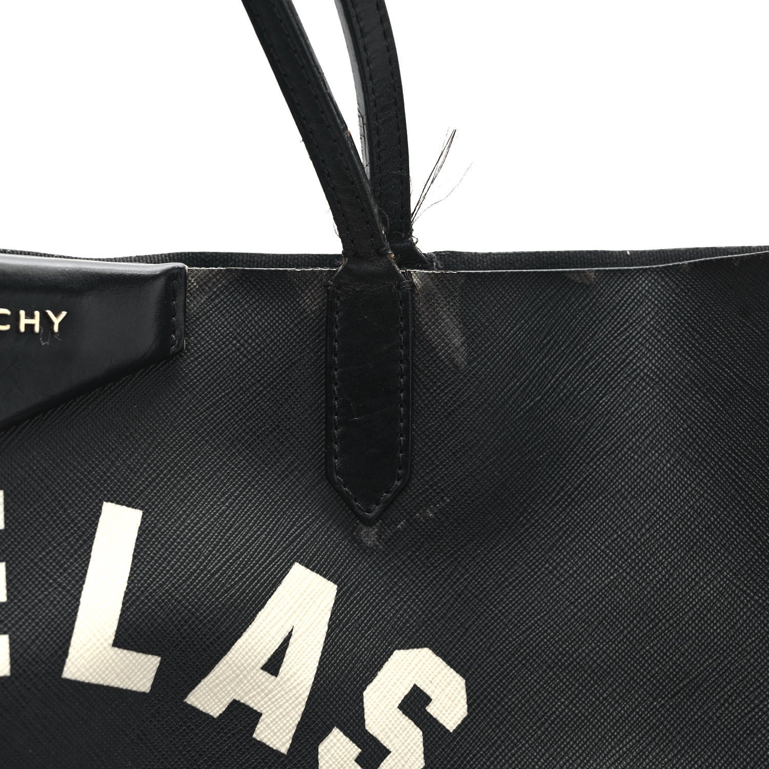 Givenchy Textured Coated Canvas Favelas Large Antigona Tote Black 16 of 23