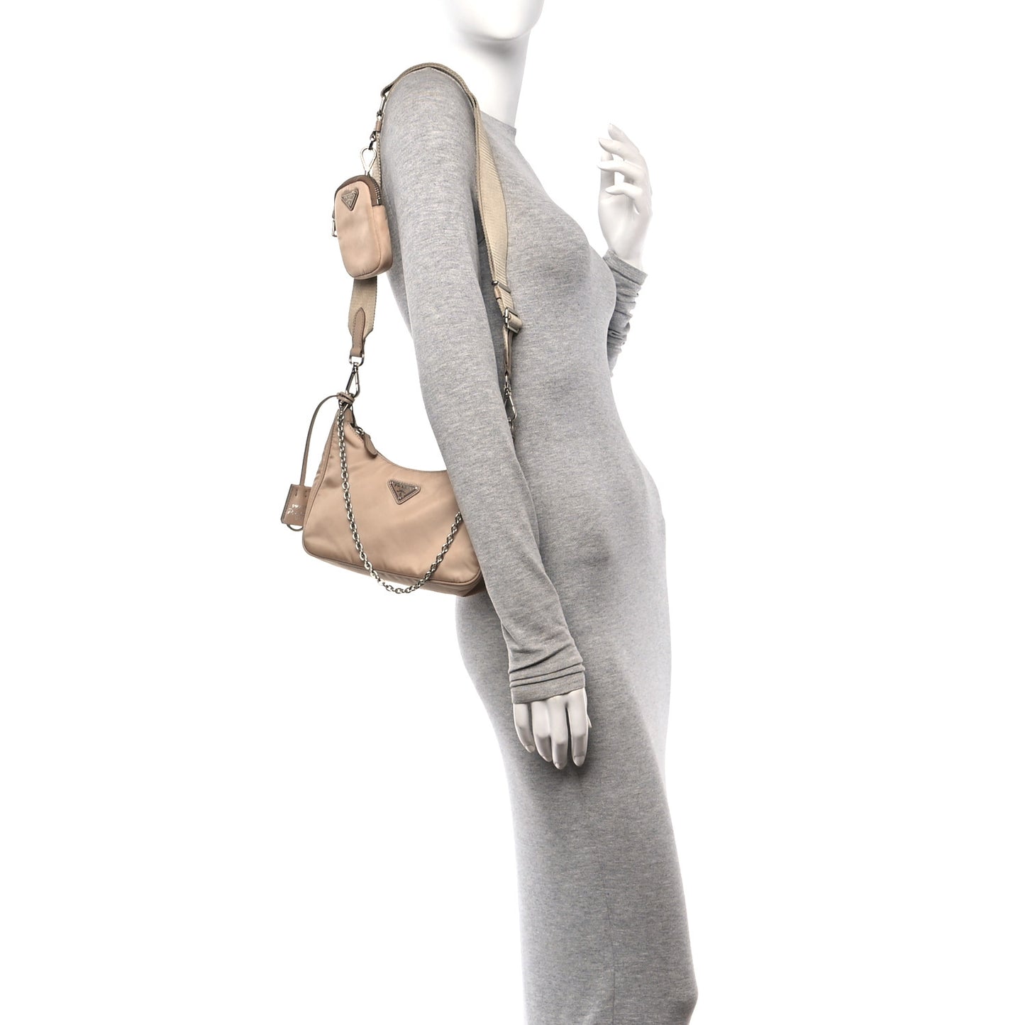 Nylon Re-Edition 2005 Shoulder Bag Cammeo