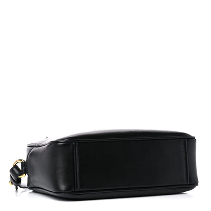 Prada Soft Calfskin Camera Crossbody Bag Black 3 of 11