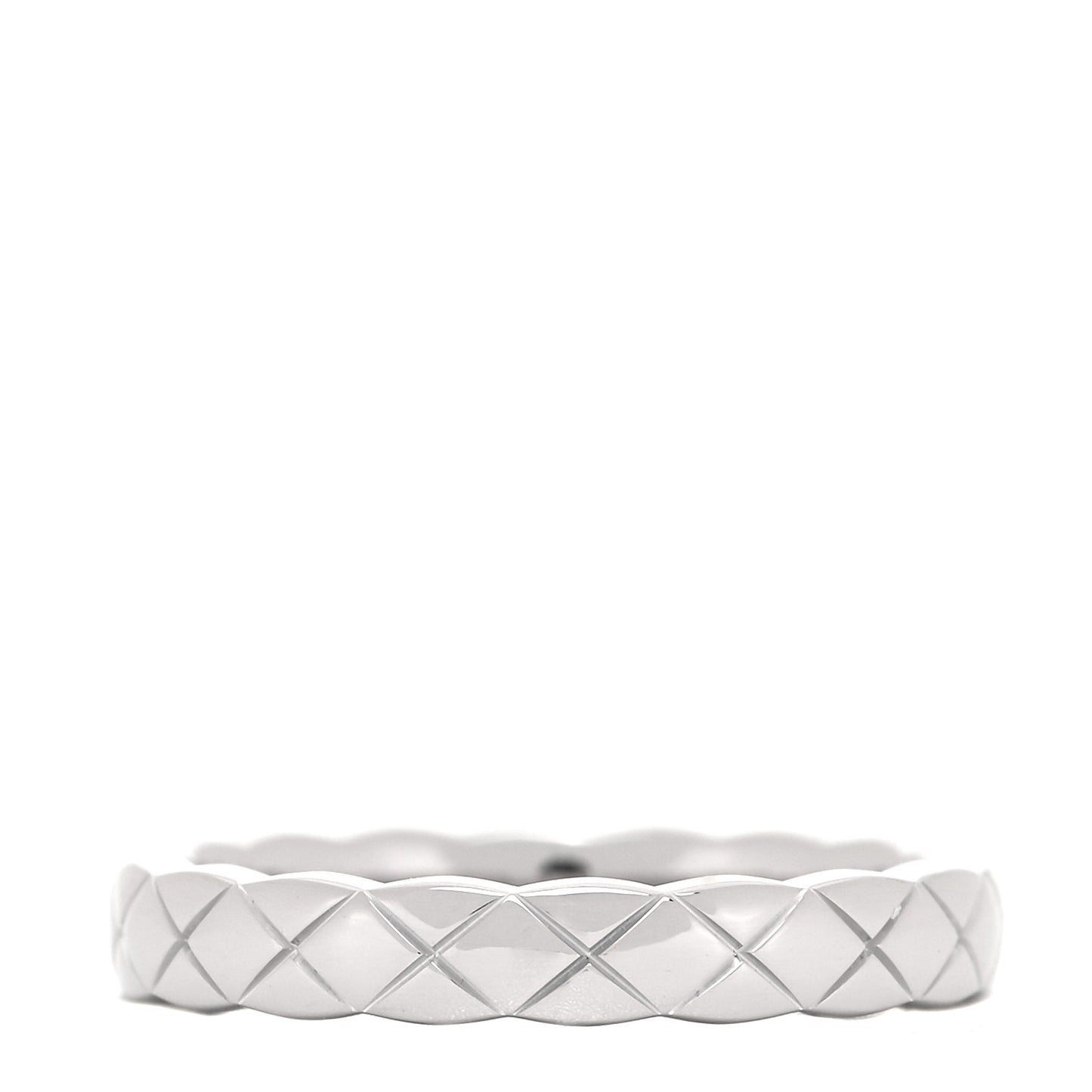 18K White Gold Mini Coco Crush Ring 51 5.75