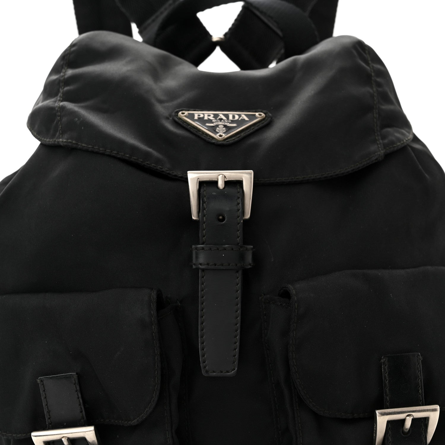 Prada Tessuto Nylon Vela Small Backpack Black 8 of 10
