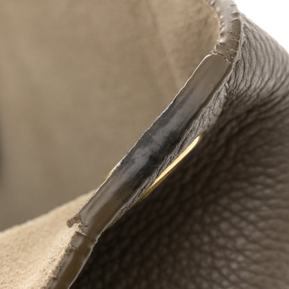 Celine Soft Grained Calfskin Small Sangle Bucket Bag Taupe 10 of 10