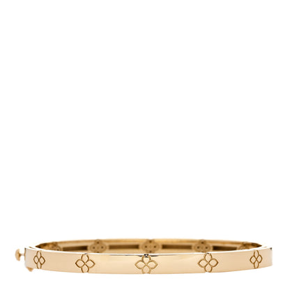 Roberto Coin 18K Yellow Gold Narrow Love in Verona Bangle Bracelet 2 of 4