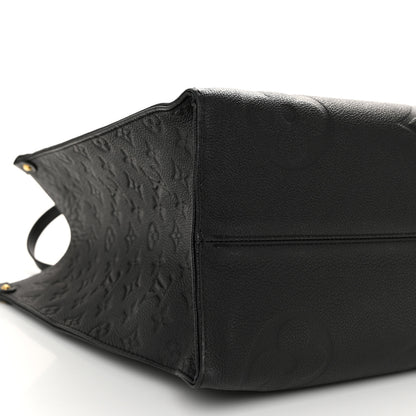 Louis Vuitton Empreinte Monogram Giant Onthego GM Black 8 of 10