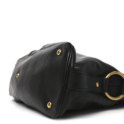 Saint Laurent Calfskin Oversized Muse Black 19 of 19