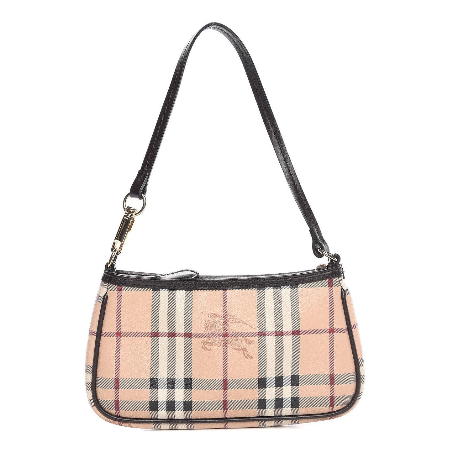 Haymarket Check Pochette Chocolate