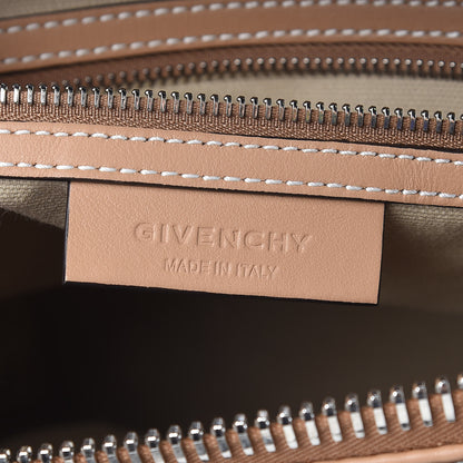 Givenchy Calfskin Small Topstitch Bi-Color Antigona Beige Black 7 of 10