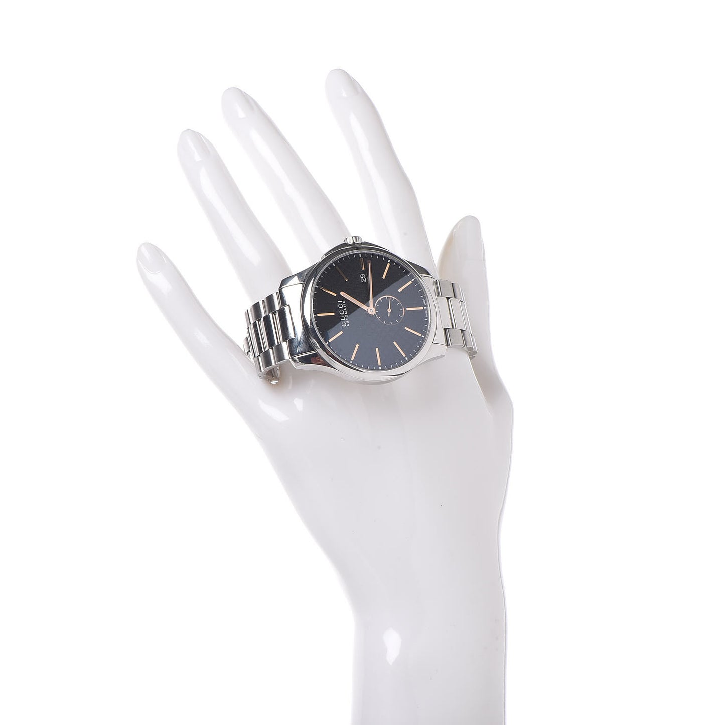 Stainless Steel 40mm G-Timeless Automatic Watch Black