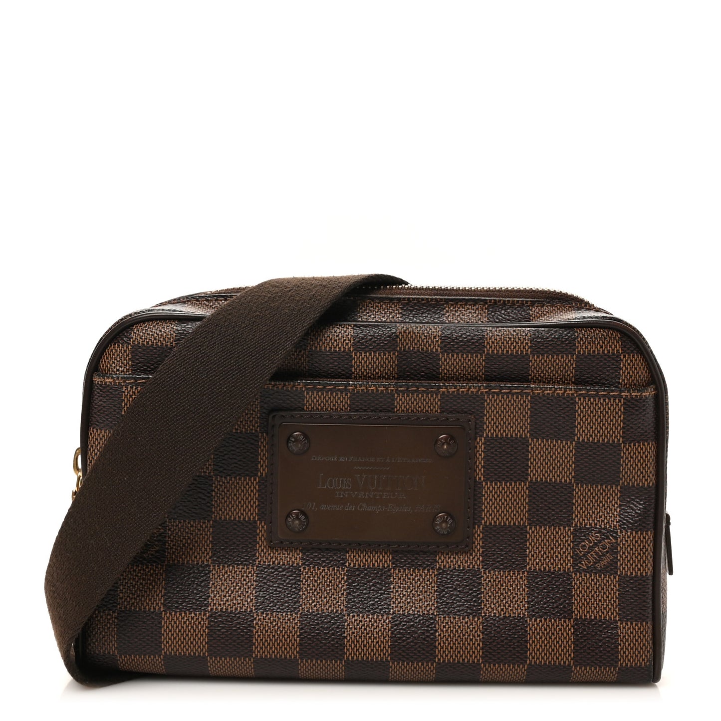 Damier Ebene Brooklyn Bum Bag
