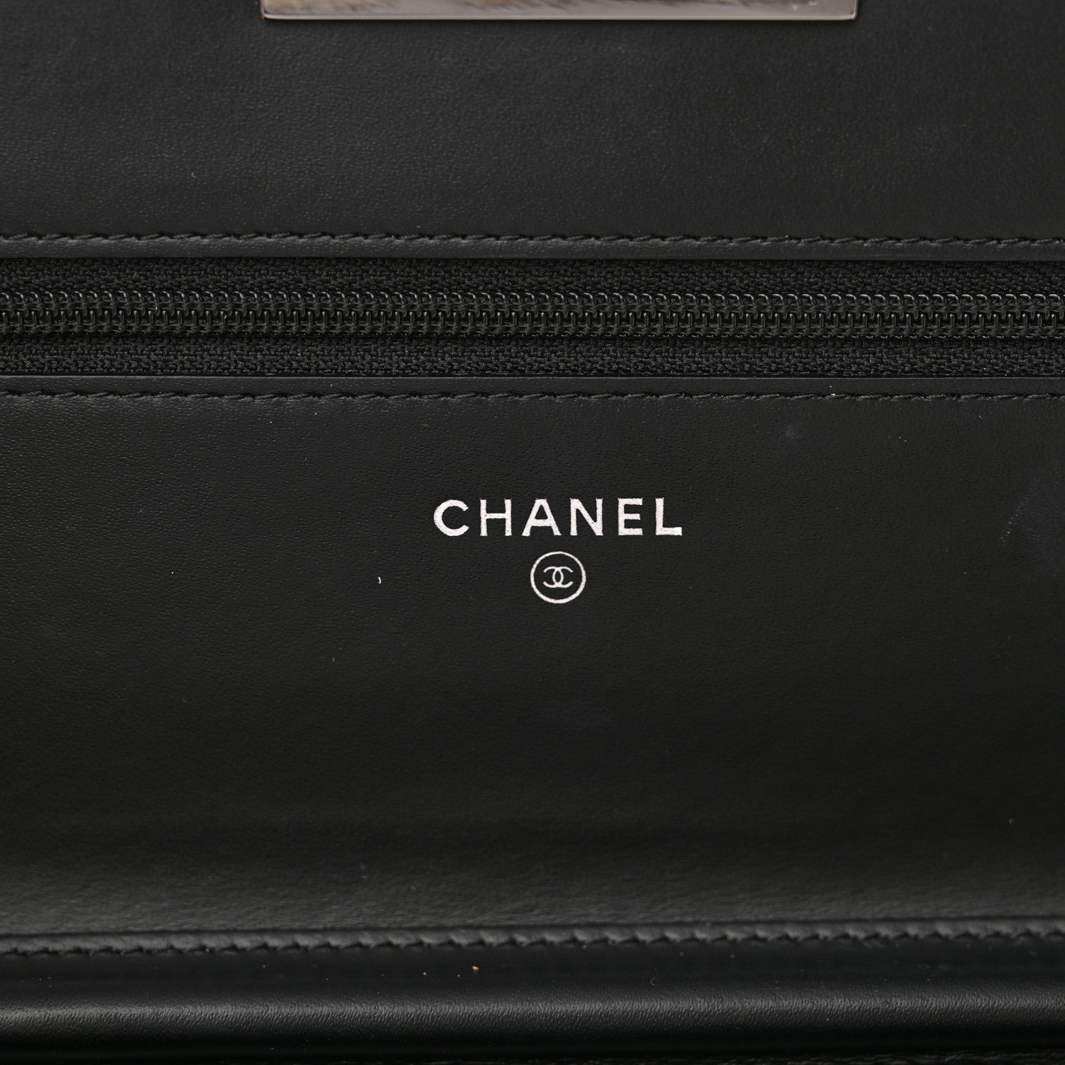 Chanel Patent Quilted Golden Class Wallet on Chain WOC Black 6 of 11