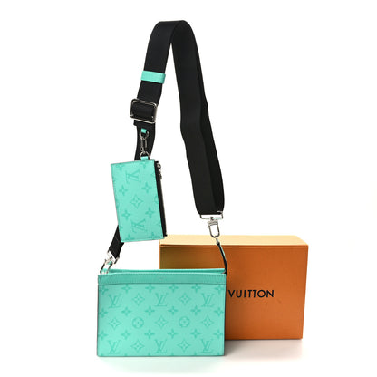 Louis Vuitton Monogram Gaston Wearable Wallet Miami Green 10 of 10