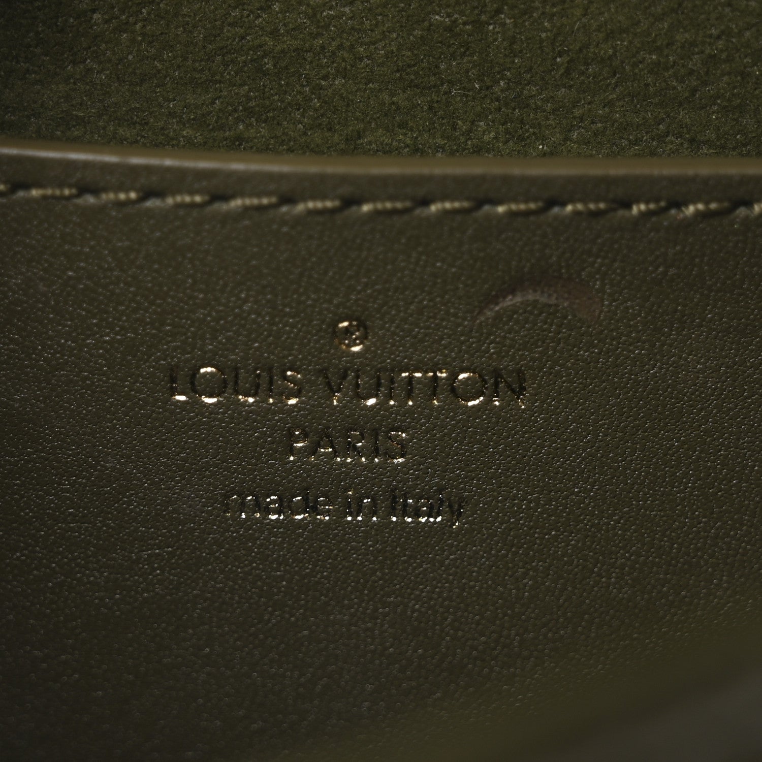Louis Vuitton Calfskin New Wave Multi Pochette Kaki 6 of 9