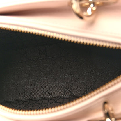 Christian Dior Lambskin Cannage Medium Lady Dior Light Pink 5 of 9