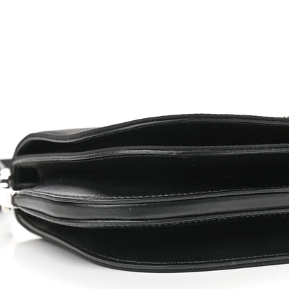 Prada Tessuto Vitello Medium Margit Shoulder Bag Black 8 of 11