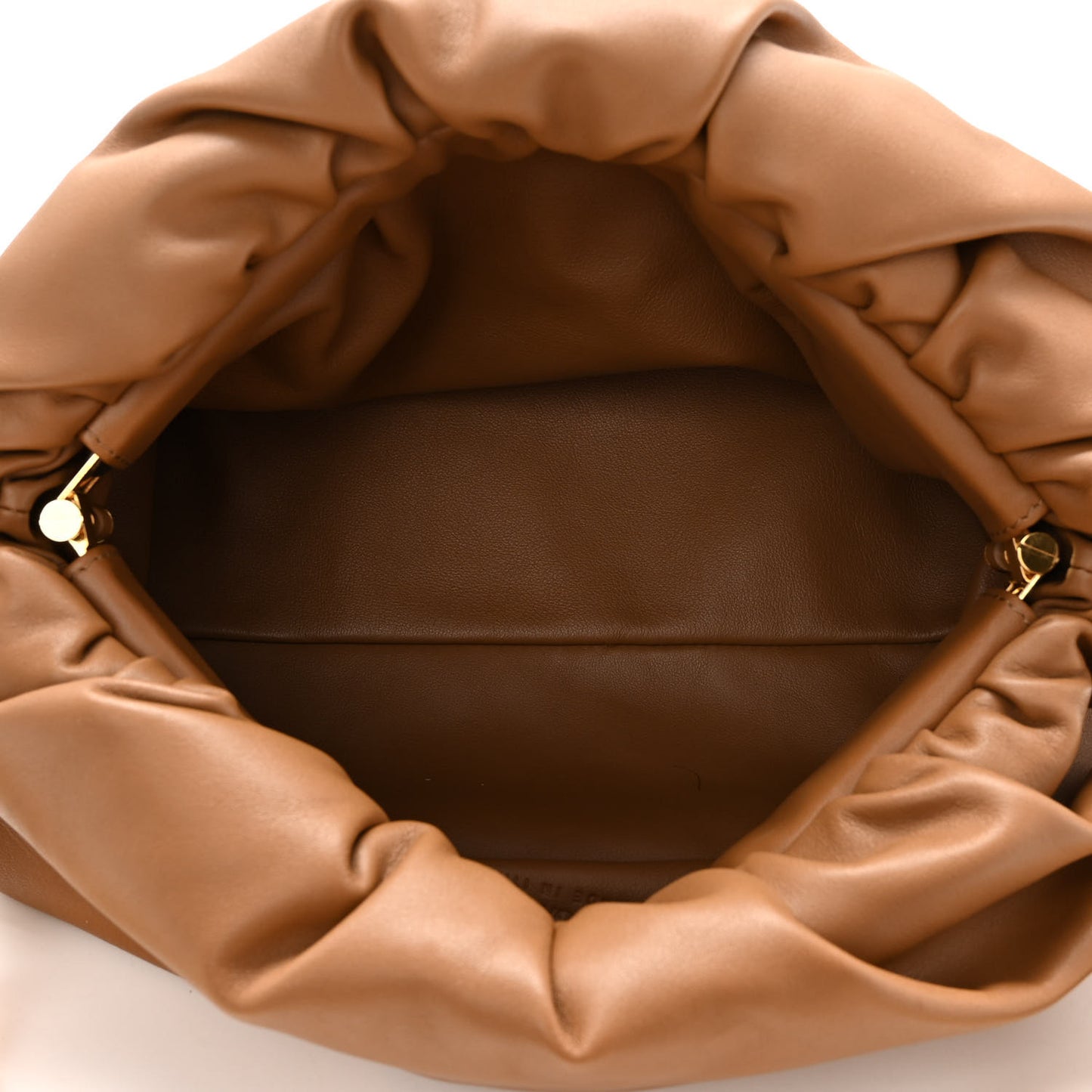 Calfskin The Pouch Chain Moutarde