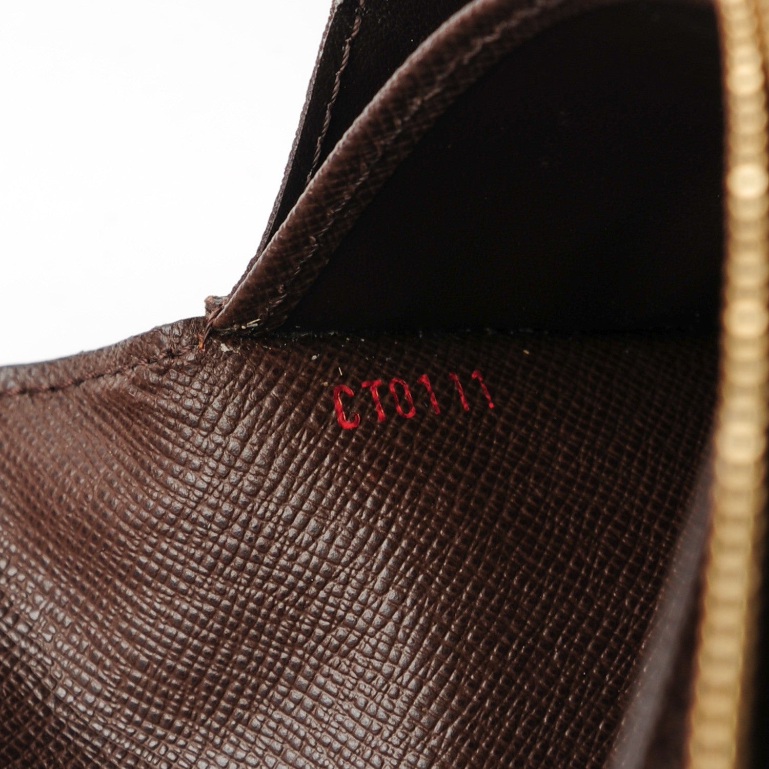 Louis Vuitton Damier Ebene Sarah Wallet 7 of 7